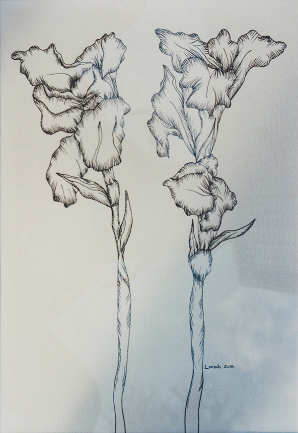 exhibits catalogue raisonne spring's iris 2008 001